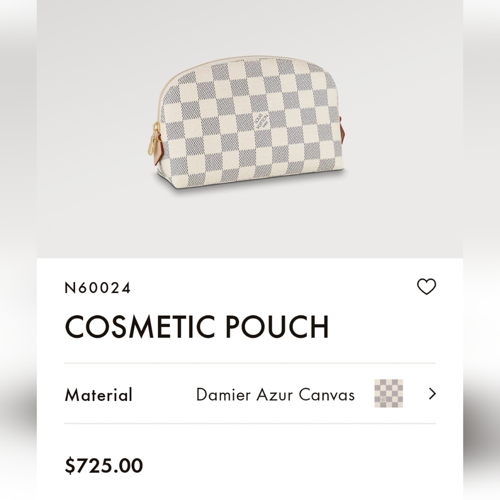 Louis Vuitton Cosmetic Pouch
